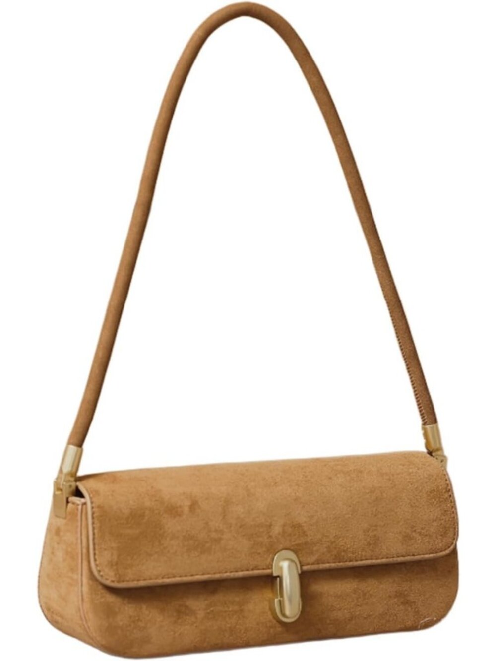 Chic Shoulder Bag with Lock Buckle | Stylish Crossbody Purse for Everyday Use